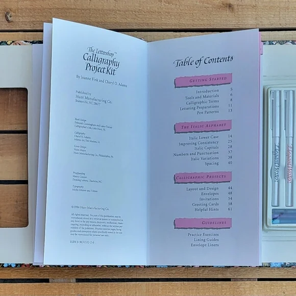 The Lettershop Calligraphy Project Kit - Picture 6 of 16